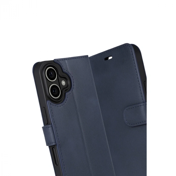 Apple İphone 17 Trend S Plus Kapaklı Kılıf - Lacivert