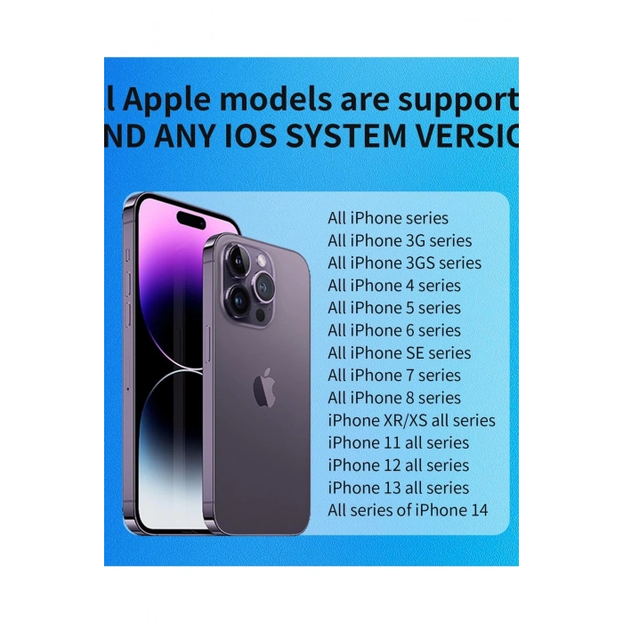 Endoskop Yılan Video Kamera İos Uyumlu Led’li 10 Metre 7 Mm Sert Kablo 2mp Full Hd