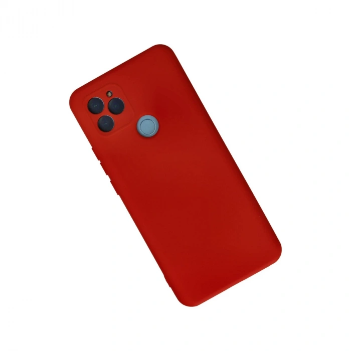 General Mobile Gm 21 Kılıf Nano İçi Kadife Silikon - Kırmızı