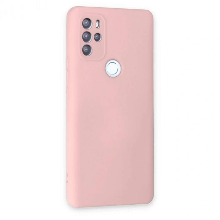 General Mobile Gm 21 Pro Kılıf Nano İçi Kadife Silikon - Pudra