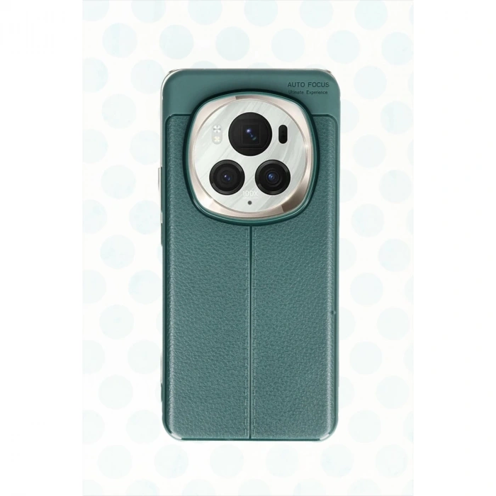 Huawei Honor Magic 6 Pro Kılıf Auto Focus Kapak - Koyu Yeşil