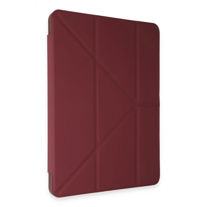 Huawei Honor Pad 9 Kılıf Kalemlikli Mars Tablet Kılıfı - Mürdüm