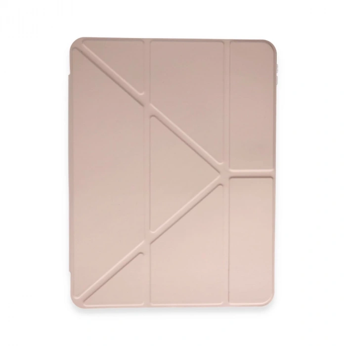 Huawei Honor Pad 9 Kılıf Kalemlikli Mars Tablet Kılıfı - Rose Gold