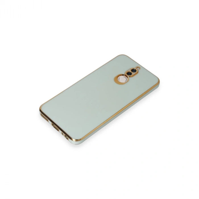 Huawei Mate 10 Lite Kılıf Volet Silikon - Açık Yeşil