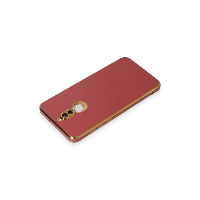 Huawei Mate 10 Lite Kılıf Volet Silikon - Kırmızı