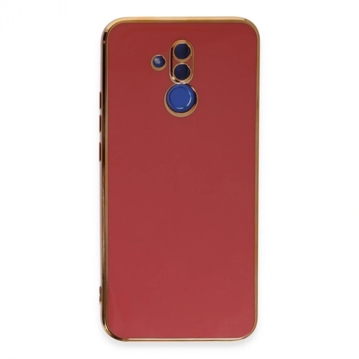 Huawei Mate 20 Lite Kılıf Volet Silikon - Kırmızı