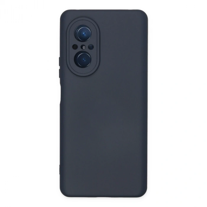 Huawei Nova 9 Se Kılıf Nano İçi Kadife Silikon - Lacivert