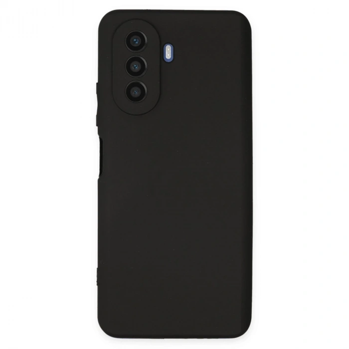 Huawei Nova Y70 Kılıf First Silikon - Siyah