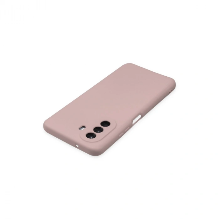 Huawei Nova Y70 Kılıf Nano İçi Kadife Silikon - Pudra