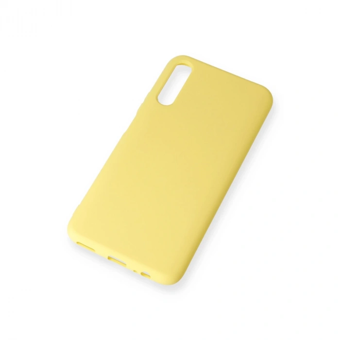 Huawei P Smart Pro / Y9s Kılıf Nano İçi Kadife Silikon - Sarı