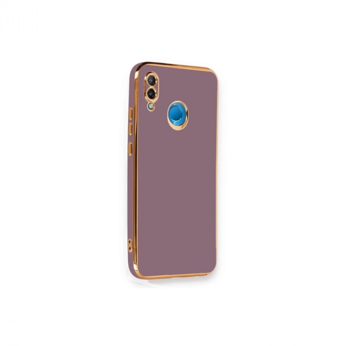 Huawei P20 Lite Kılıf Volet Silikon - Mor
