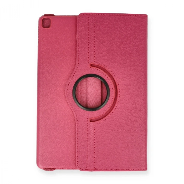 İpad 10.2 (7.nesil) Kılıf 360 Tablet Deri Kılıf - Pembe