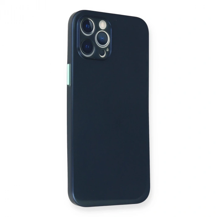 İphone 12 Pro Kılıf Pp Ultra İnce Kapak - Mavi