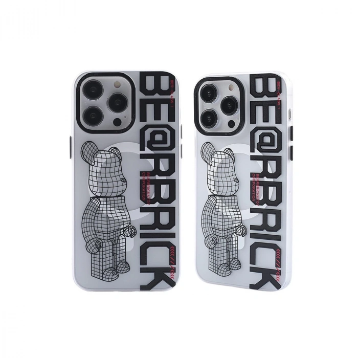 İphone 12 Pro Max Kılıf Apollo Magneticsafe Desenli Kapak - Apollo Şeffaf - 1