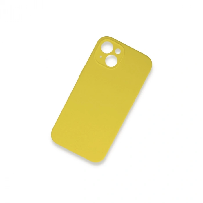 İphone 13 Mini Kılıf Lansman Legant Silikon - Sarı