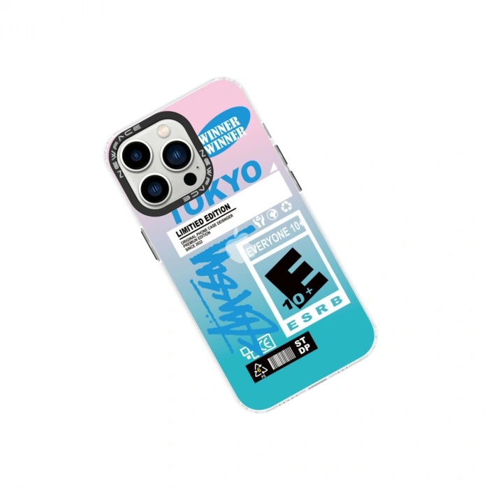 İphone 13 Pro Kılıf Estoril Desenli Kapak - Estoril - 1