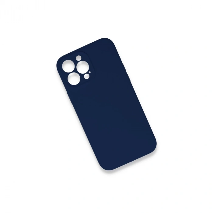 İphone 13 Pro Kılıf Lansman Legant Silikon - Lacivert