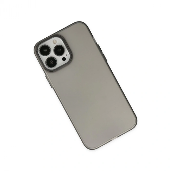 İphone 13 Pro Kılıf Modos Metal Kapak - Siyah