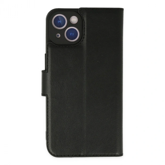 İphone 14 Plus Kılıf Trend S Plus Kapaklı Kılıf - Siyah