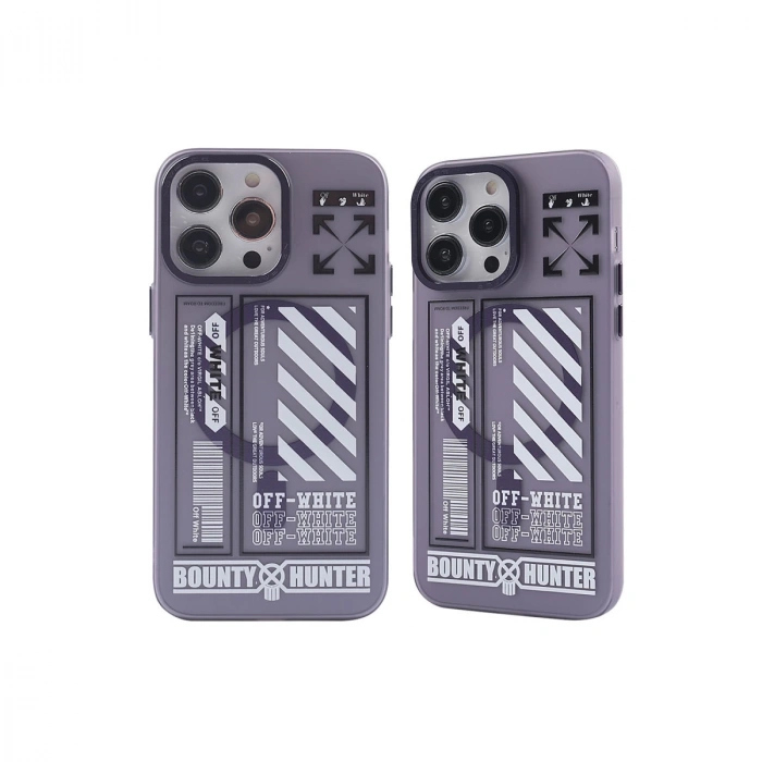 İphone 14 Pro Max Kılıf Apollo Magneticsafe Desenli Kapak - Apollo Mor - 1