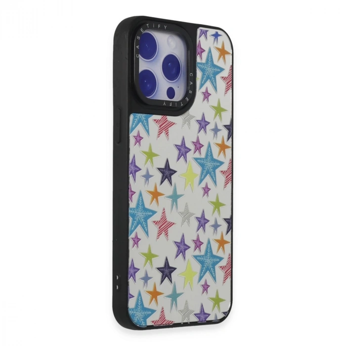 İphone 15 Pro Kılıf Mirror Desenli Kapak - Mirror - 18