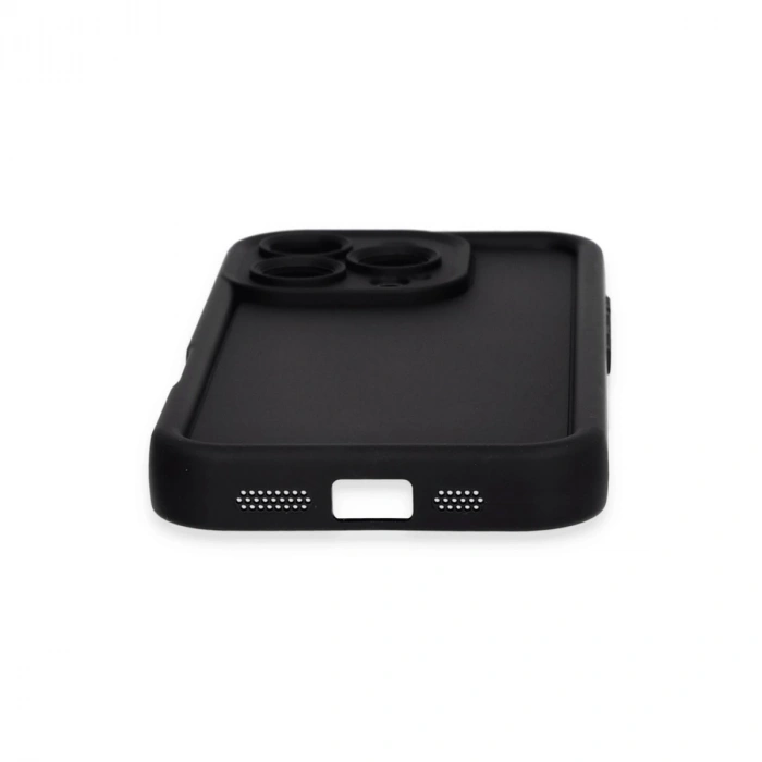 İphone 16 Pro Kılıf Viera Silikon - Siyah