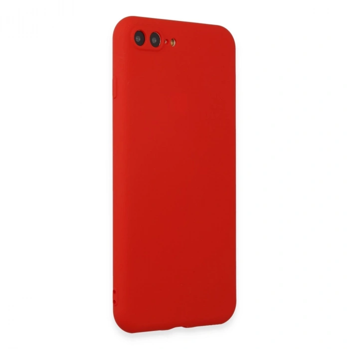 İphone 7 Plus Kılıf First Silikon - Kırmızı