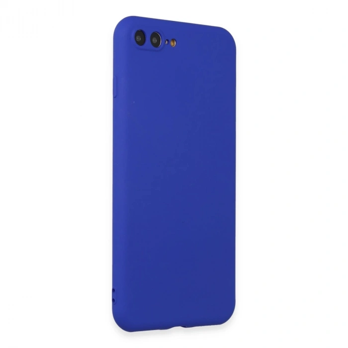 İphone 7 Plus Kılıf First Silikon - Koyu Mavi