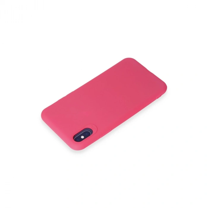 İphone X Kılıf First Silikon - Pembe