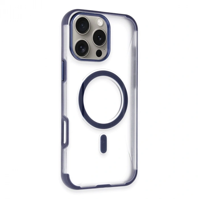 Joko İphone 14 Pro Max Hilton Magsafe Kapak - Lacivert