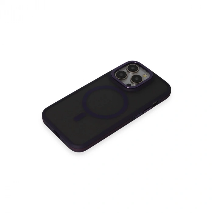 Joko İphone 14 Pro Max Kılıf Rocky Magsafe Kapak - Derin Mor