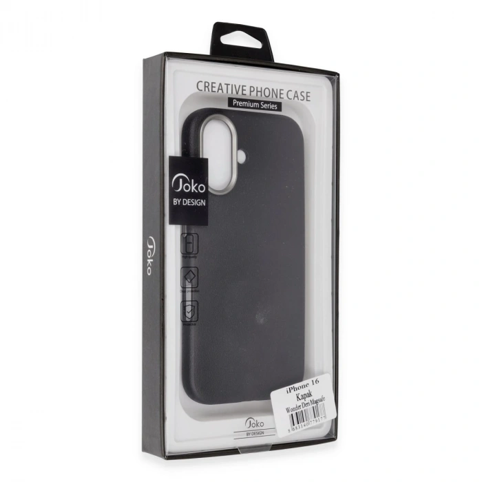 Joko İphone 16 Wonder Deri Magsafe Kapak - Kahverengi