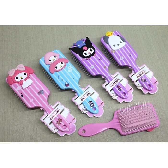 Kuromi,hello Kitty,cinnamon,my Melody Saç Tarağı Alk3086