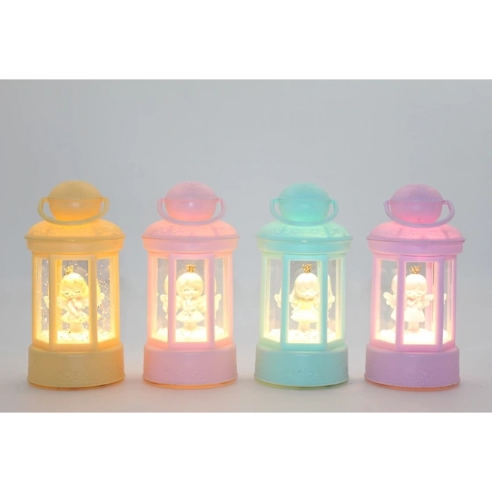 Melek Figürlü Işıklı Kar Küresi Alk1653