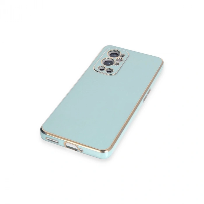 One Plus 9 Pro Kılıf Volet Silikon - Açık Yeşil