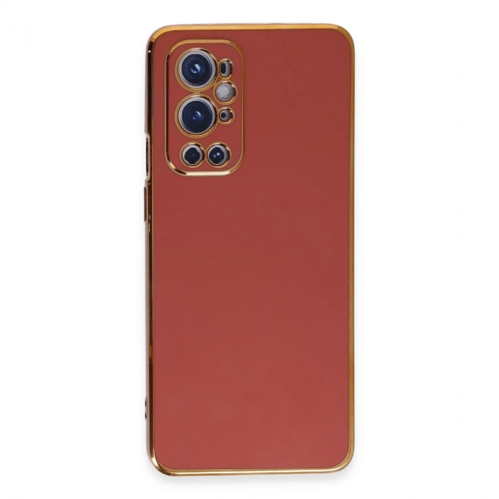 One Plus 9 Pro Kılıf Volet Silikon - Kırmızı