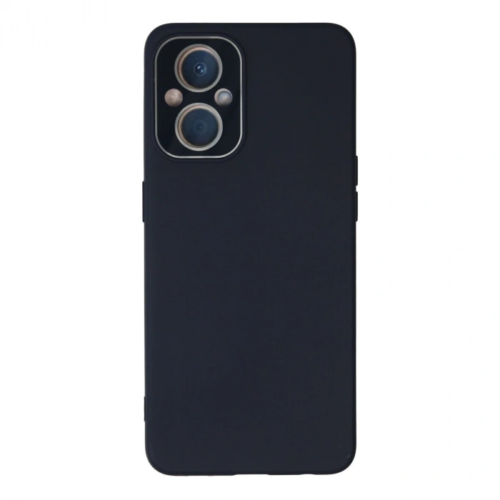 Oppo Reno 7 Lite Kılıf Lansman Glass Kapak - Lacivert