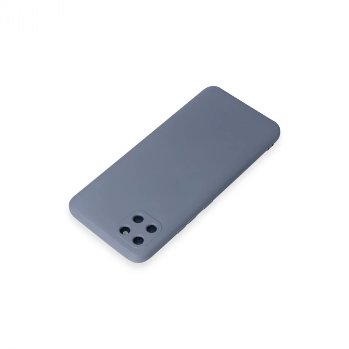 Realme C11 Kılıf Nano İçi Kadife Silikon - Gri