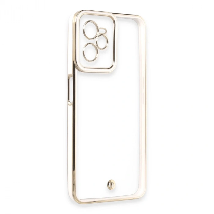 Realme C35 Kılıf Liva Lens Silikon - Beyaz