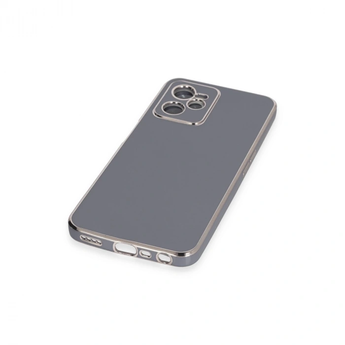 Realme C35 Kılıf Volet Silikon - Mavi