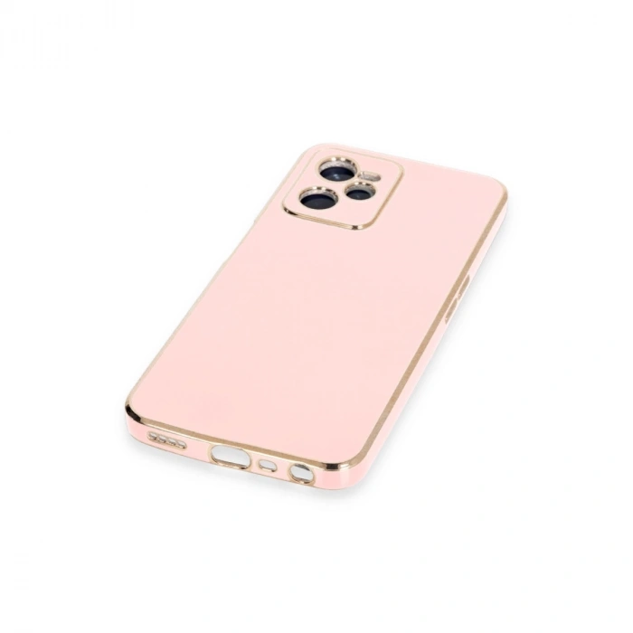 Realme C35 Kılıf Volet Silikon - Pembe