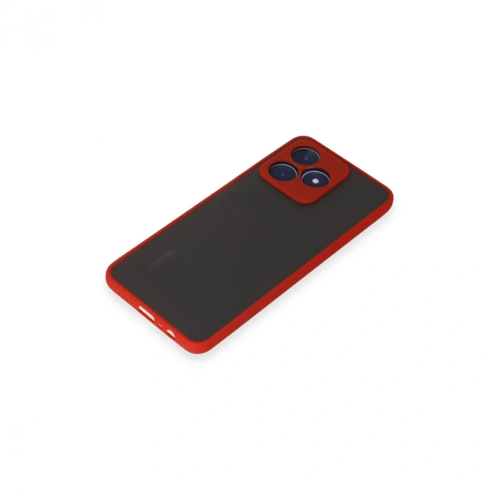 Realme C53 Kılıf Montreal Silikon Kapak - Kırmızı