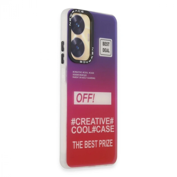 Realme C55 Kılıf Estoril Desenli Kapak - Estoril - 9