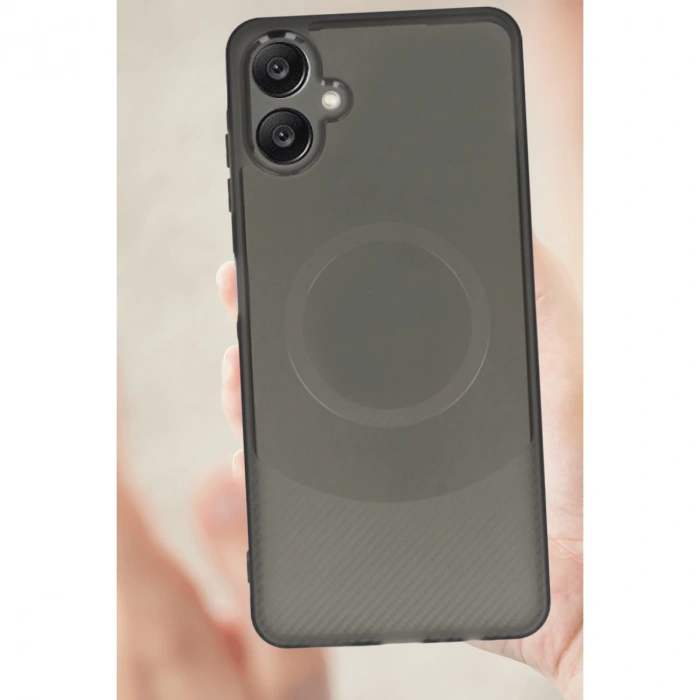 Samsung A06 Kılıf Maya Karbon Kapak - Mürdüm