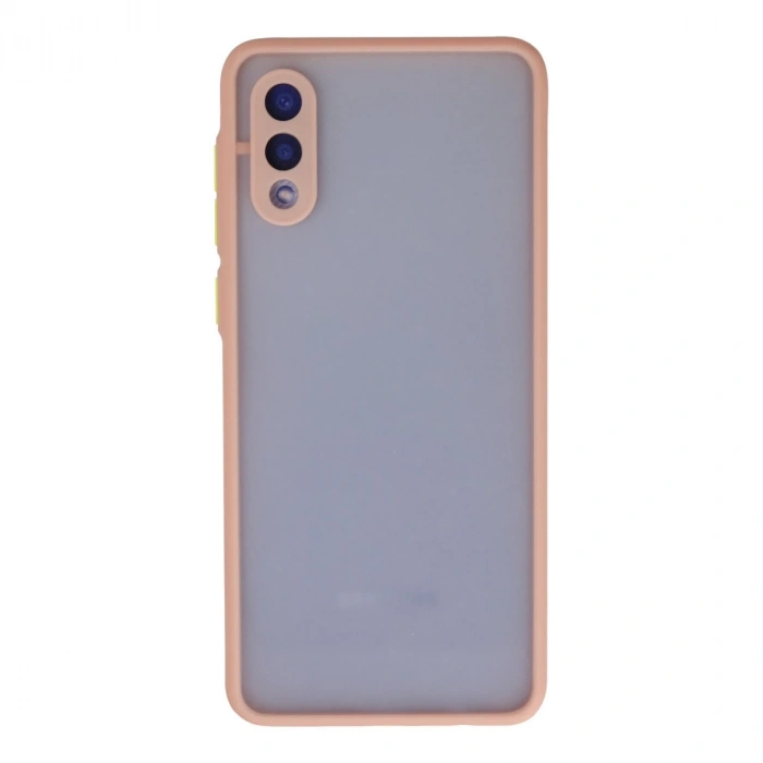 Samsung Galaxy A02 Kılıf Montreal Silikon Kapak - Pembe