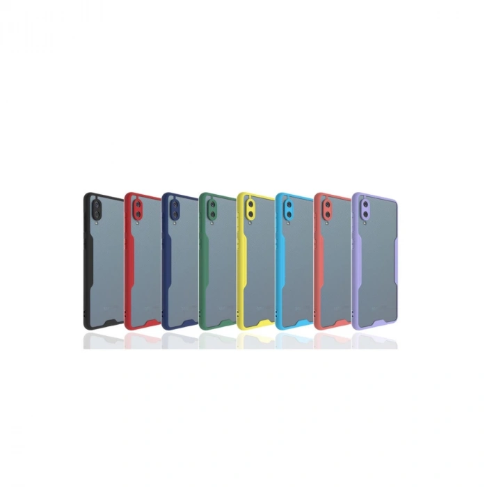 Samsung Galaxy A02 Kılıf Platin Silikon - Yeşil