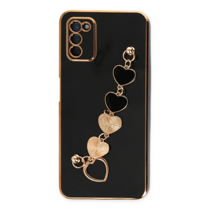 Samsung Galaxy A03s Kılıf Esila Silikon - Siyah