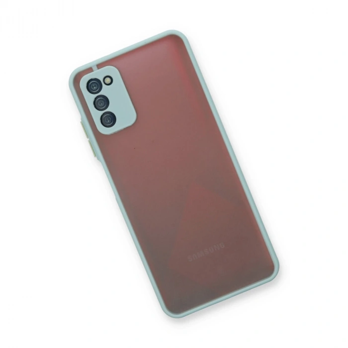 Samsung Galaxy A03s Kılıf Montreal Silikon Kapak - Turkuaz