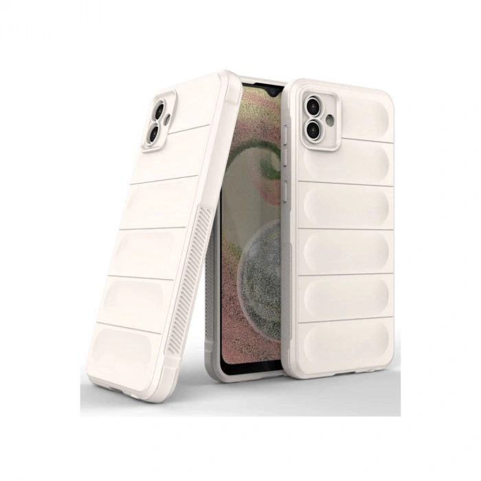 Samsung Galaxy A04 Kılıf Optimum Silikon - Krem