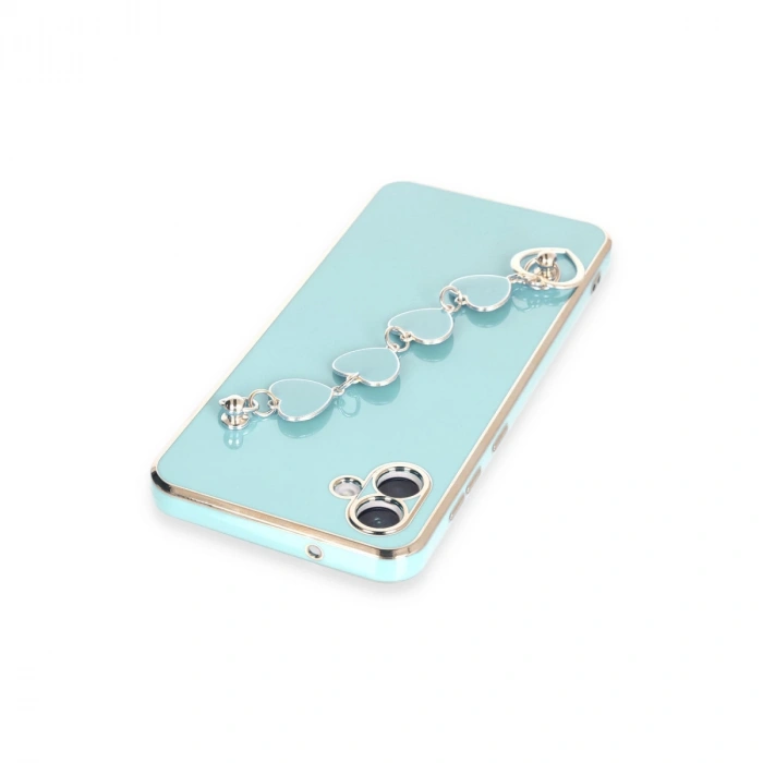 Samsung Galaxy A04e Kılıf Esila Silikon - Su Yeşili